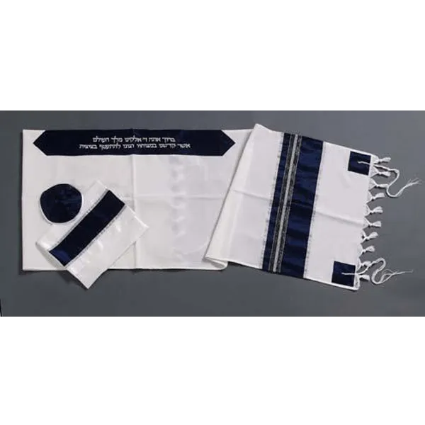 Men's Wool Tallit For Jewish Prayer