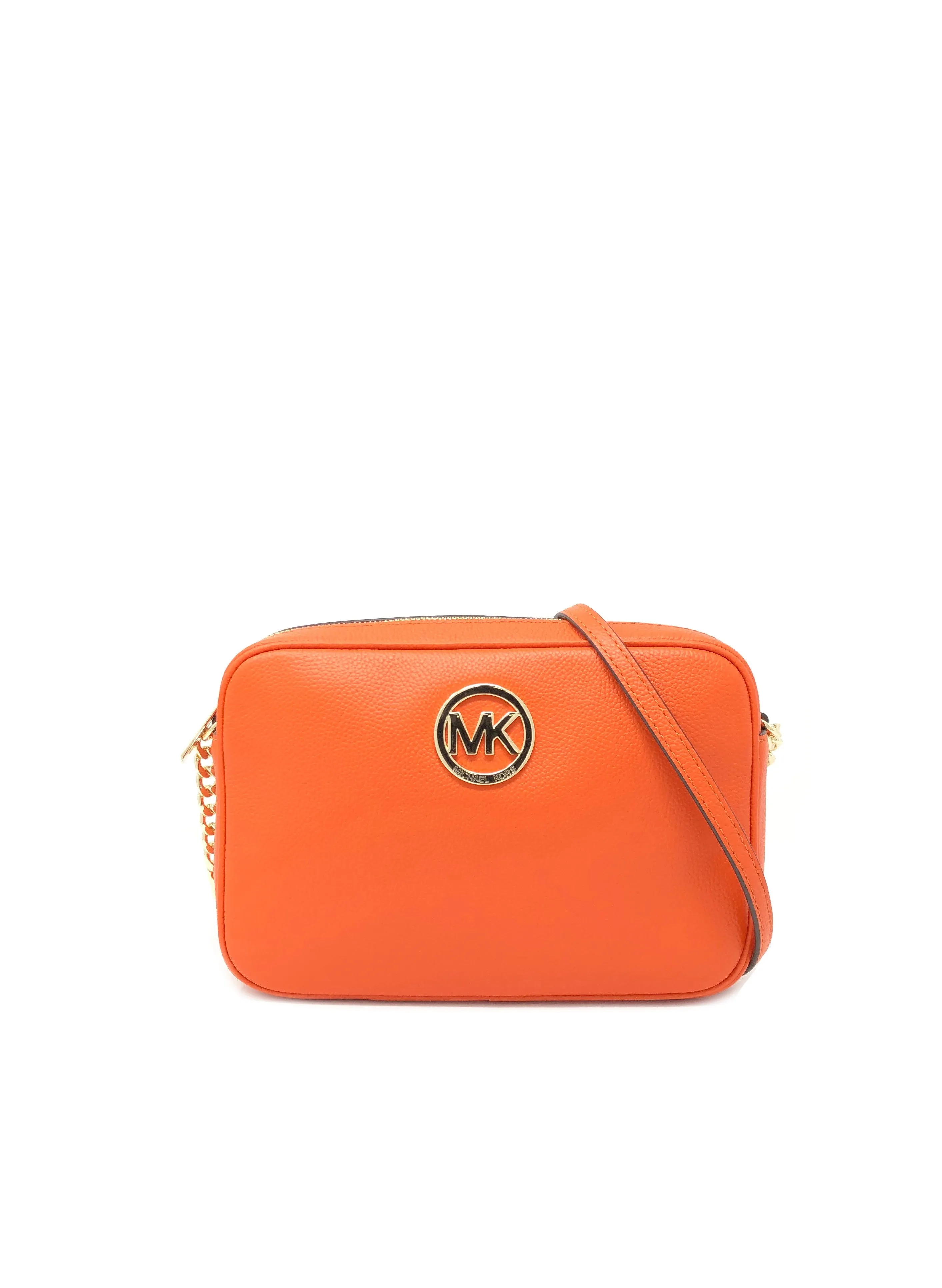 Michael Kors Women's Clementine Fulton Large East West Crossbody