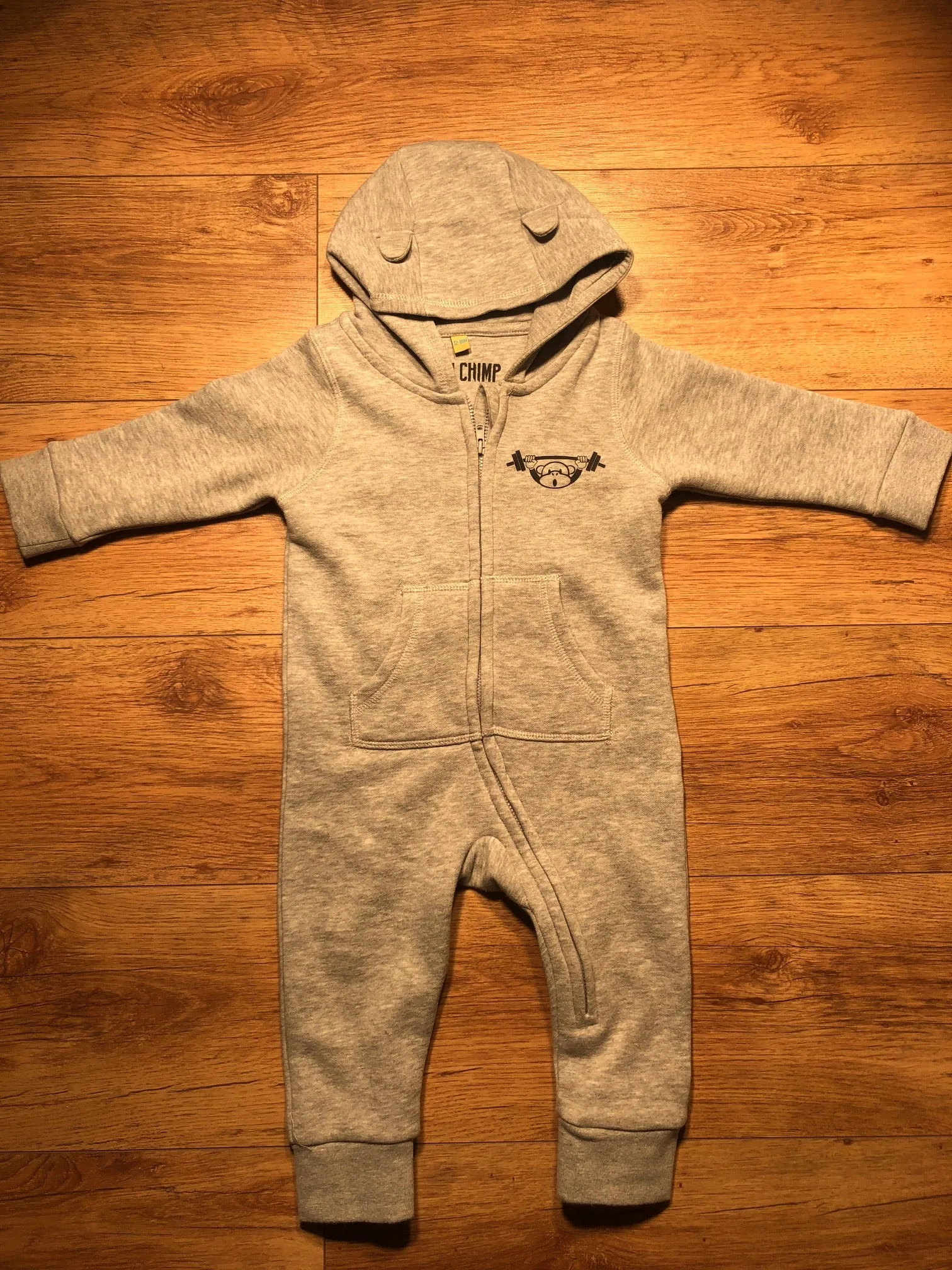 Mini Chimp Kids Winter Warm Onesie