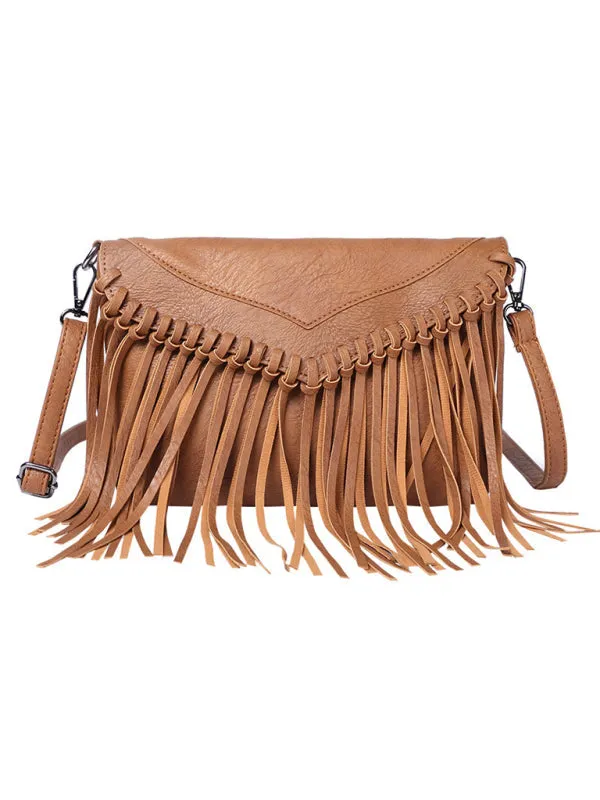 New Envelope Tassel Bag Ladies Shoulder Messenger Bag