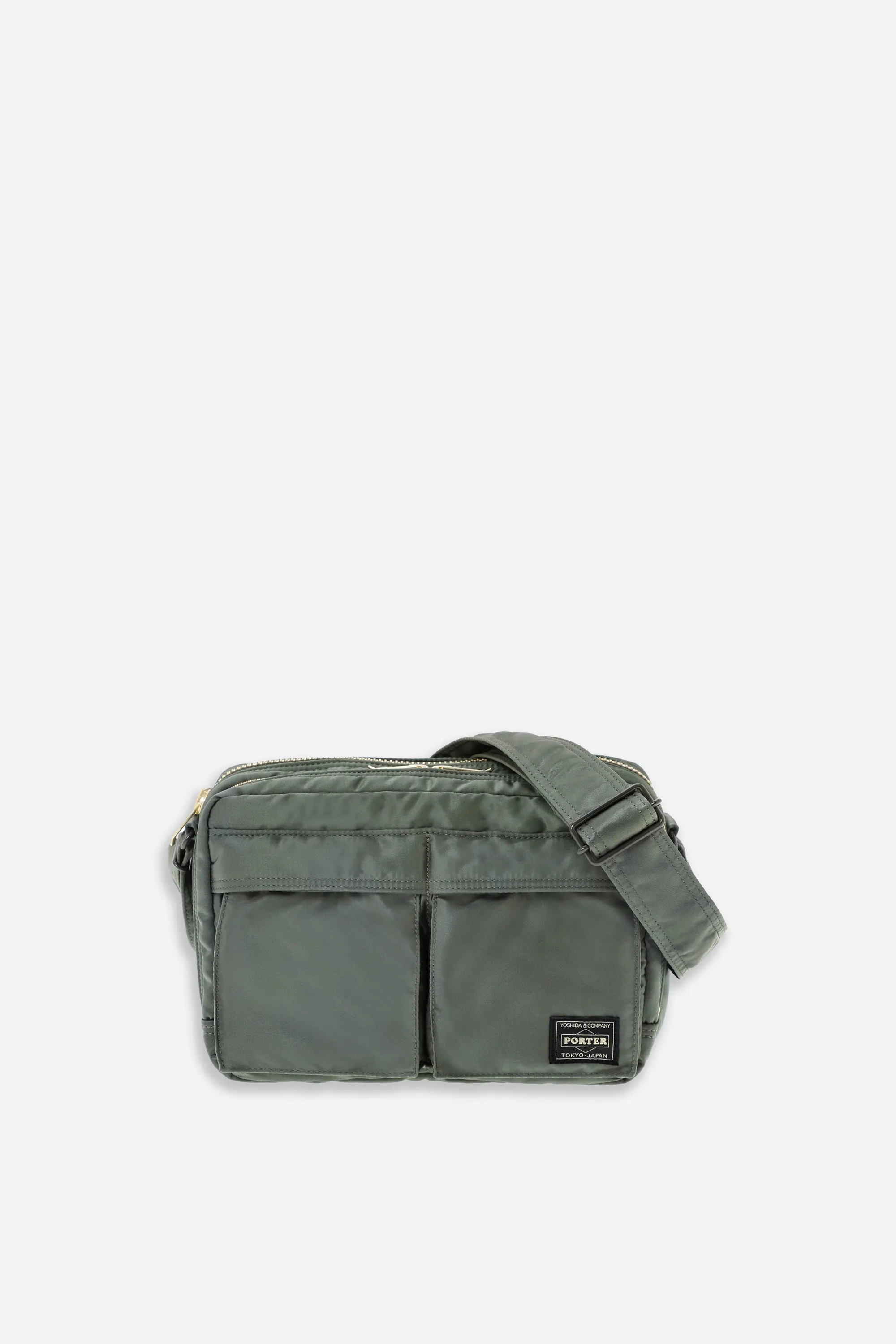 New Tanker Sling Bag W-Zip Sage Green