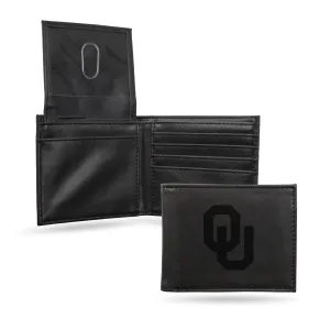 OU Engraved Billfold, Black