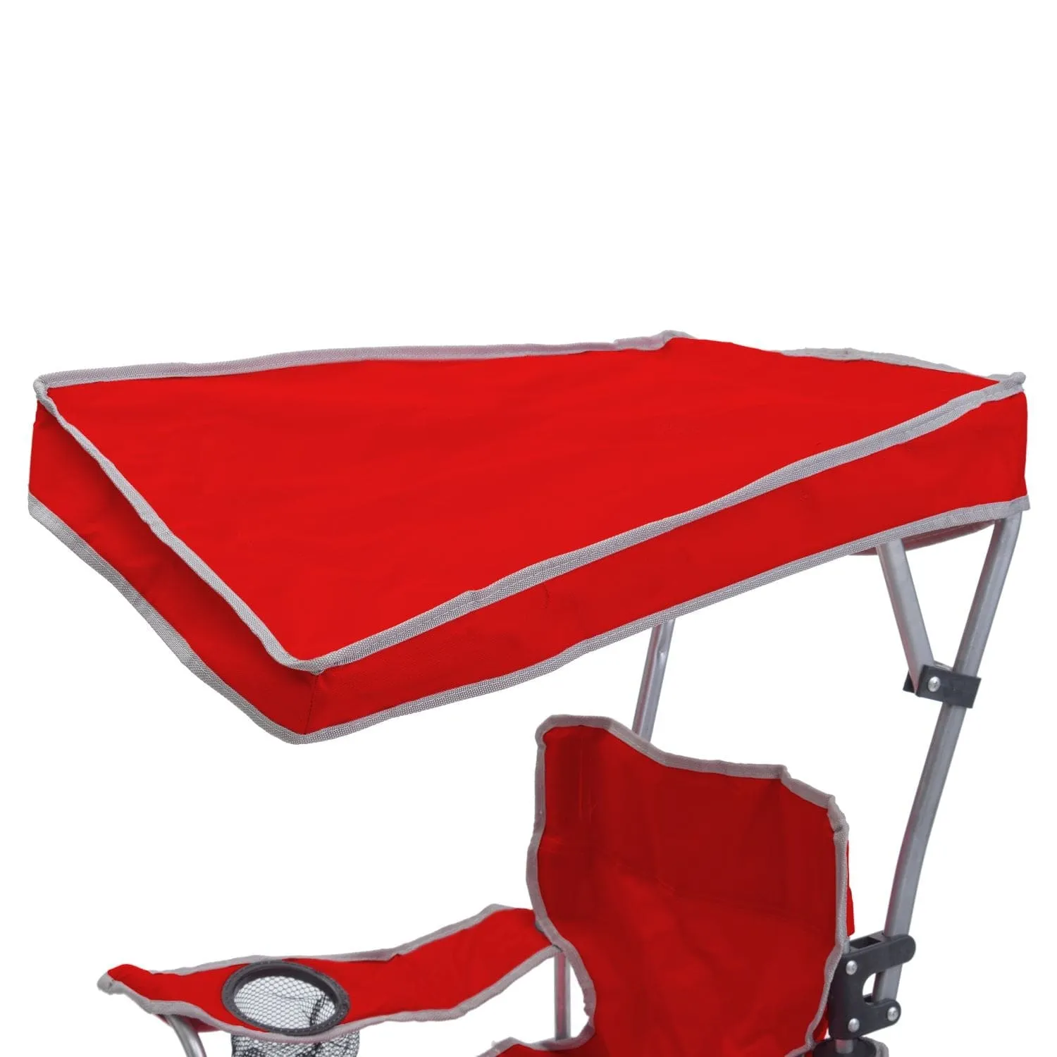 Quik Shade | Kids Shade Folding Chair - Red/Silver