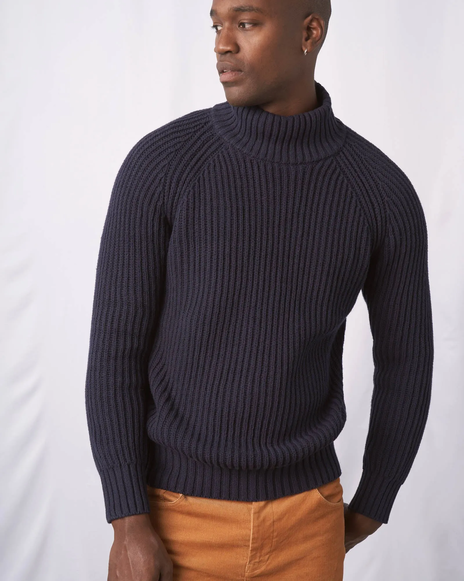 Recycled Mockneck Sweater