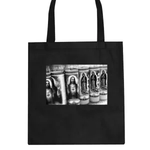 Religious Candles Photography by John Ramos Tote Bag