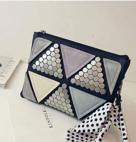 Rivet Clutch, Messenger Crossbody Bag, ipad sleeve