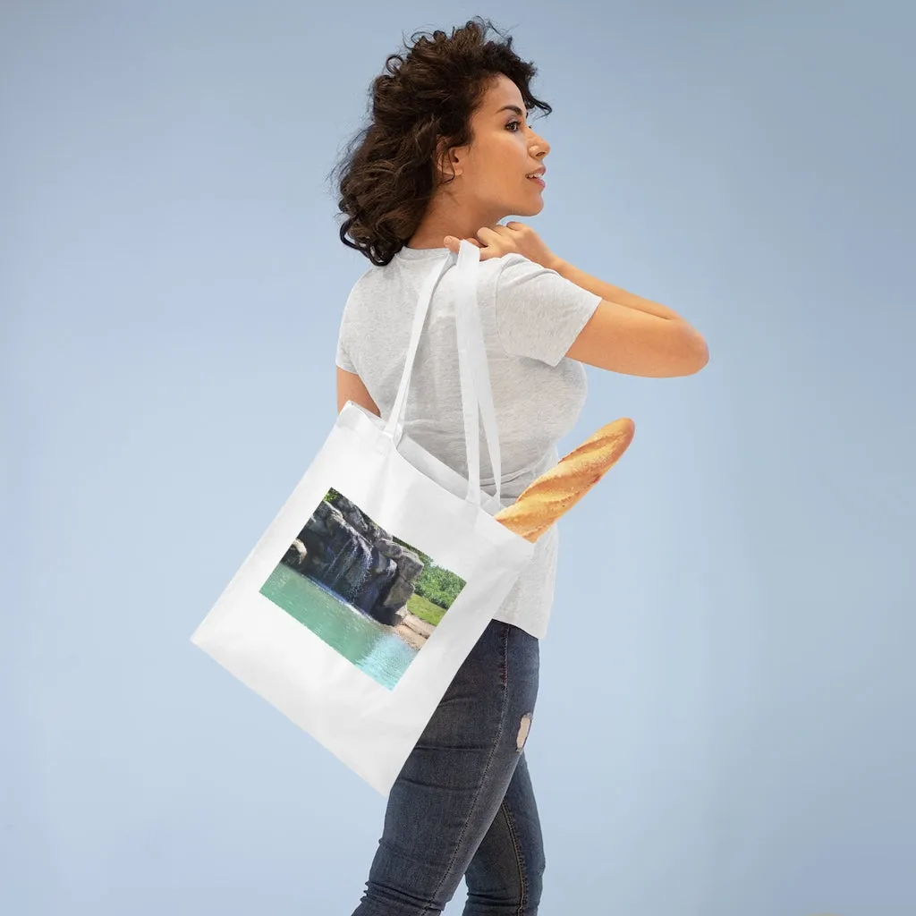 Rock Waterfall Tote Bag