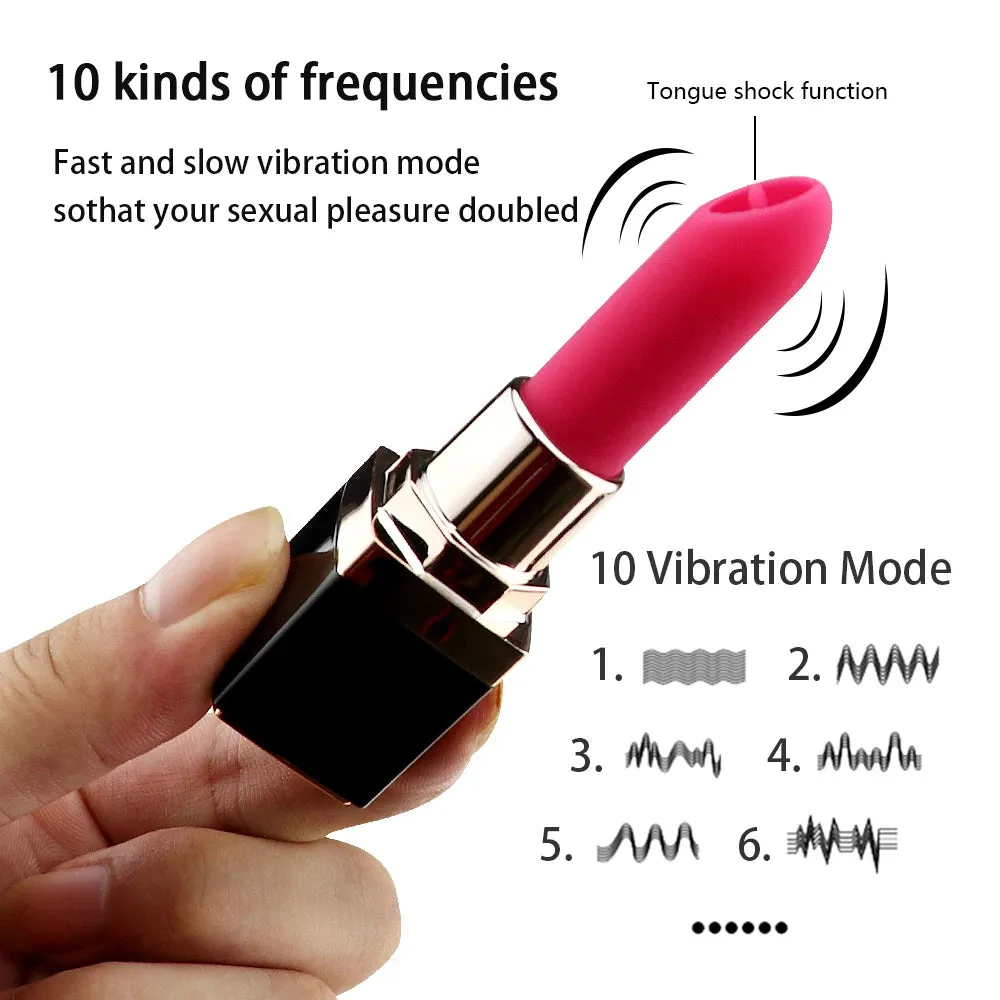 RS Lure Mini Lipstick Bullet Vibrator for Women