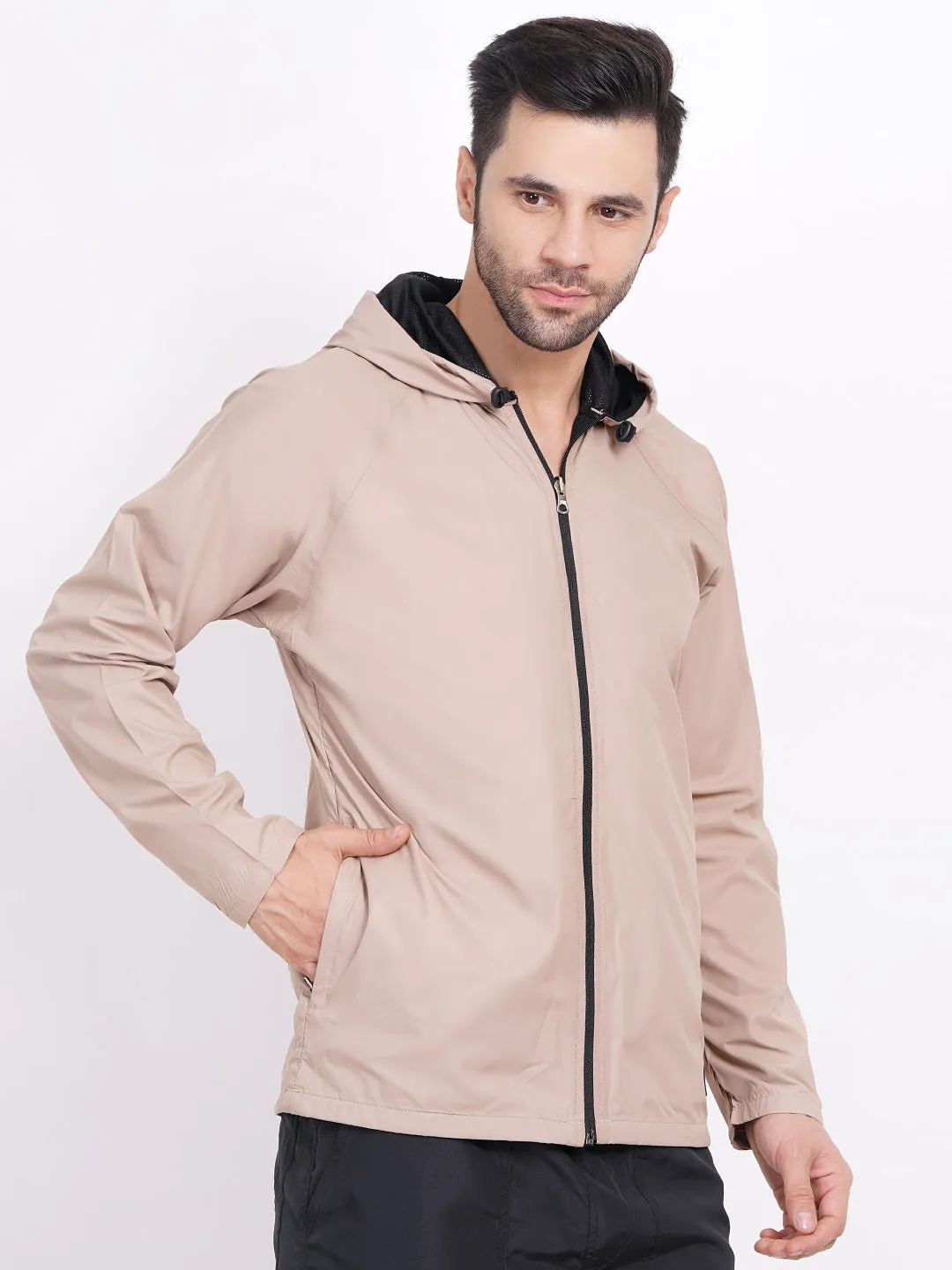 running jacket men - Rain and Wind Protection