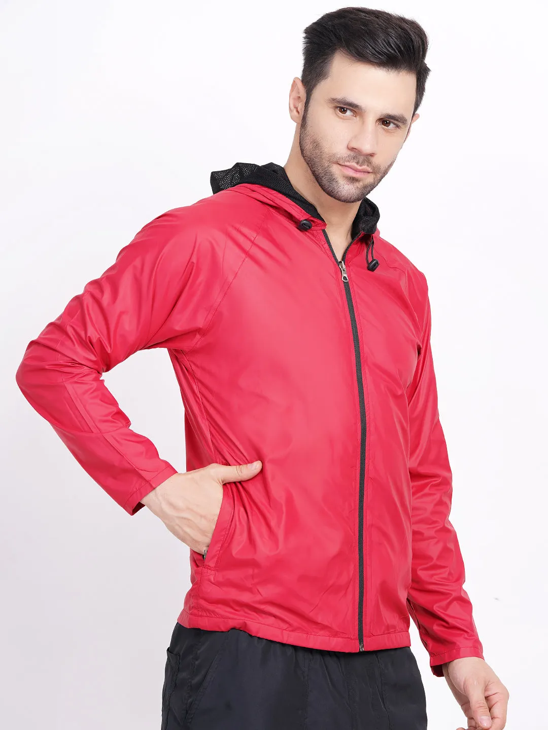 running jacket men - Rain and Wind Protection