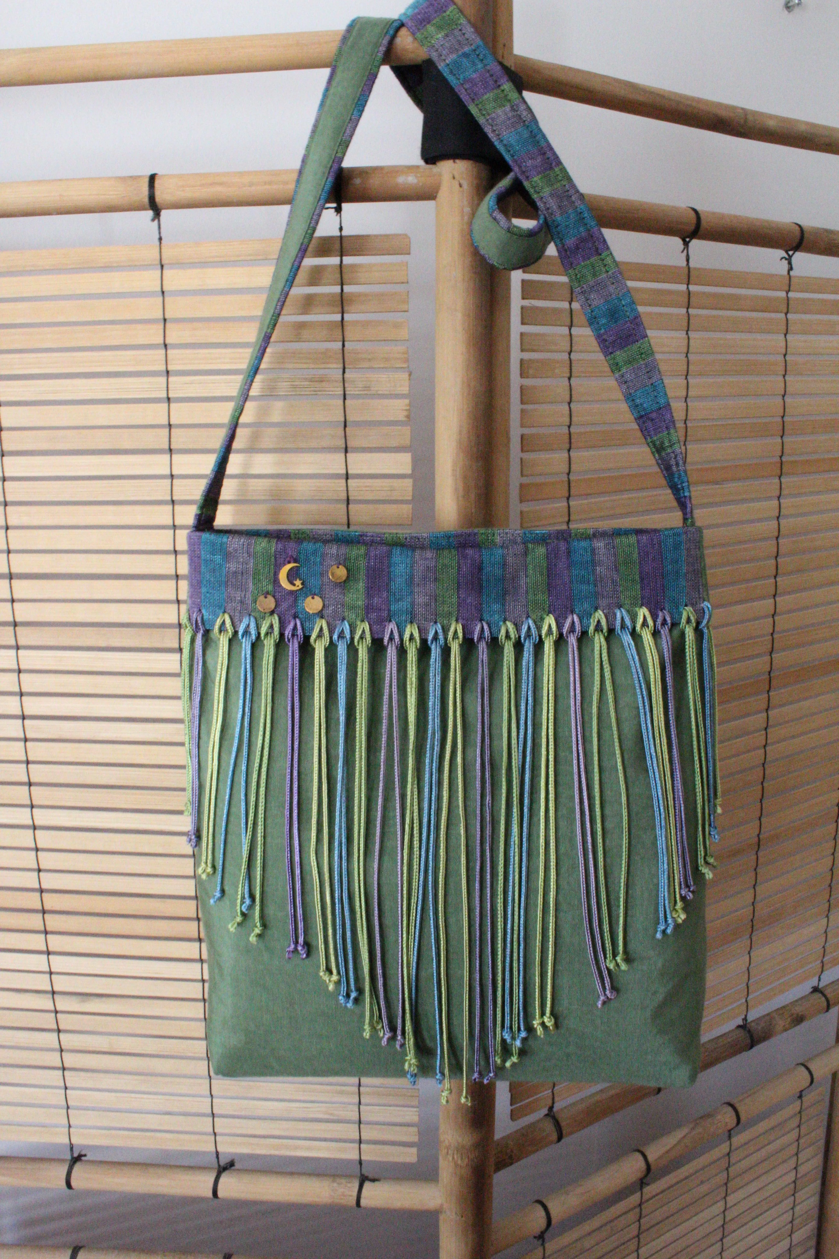 Shahrzad Handcrafted Moiré Shoulder Bag