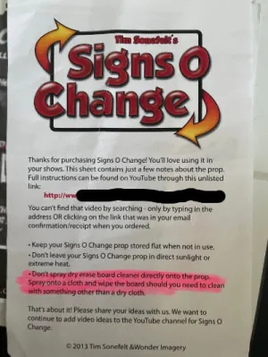 Signs O Change - Tim Sonefelt (SM5)