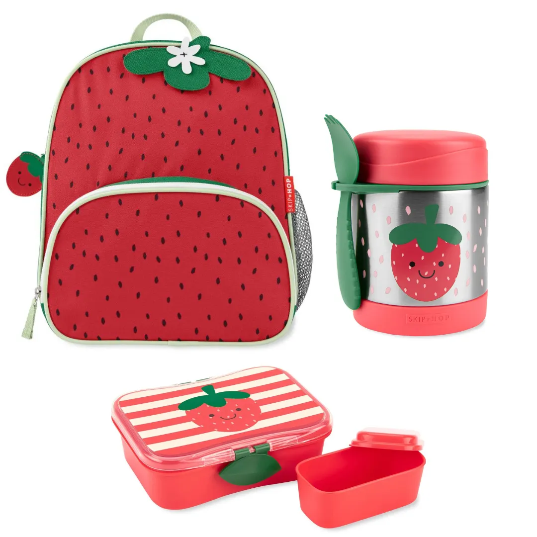 Skip Hop Spark Style Bundle - Strawberry