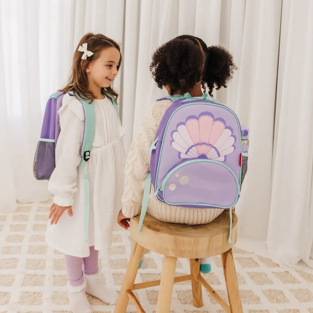 Skip Hop Spark Style Little Kid Backpack- Seashell