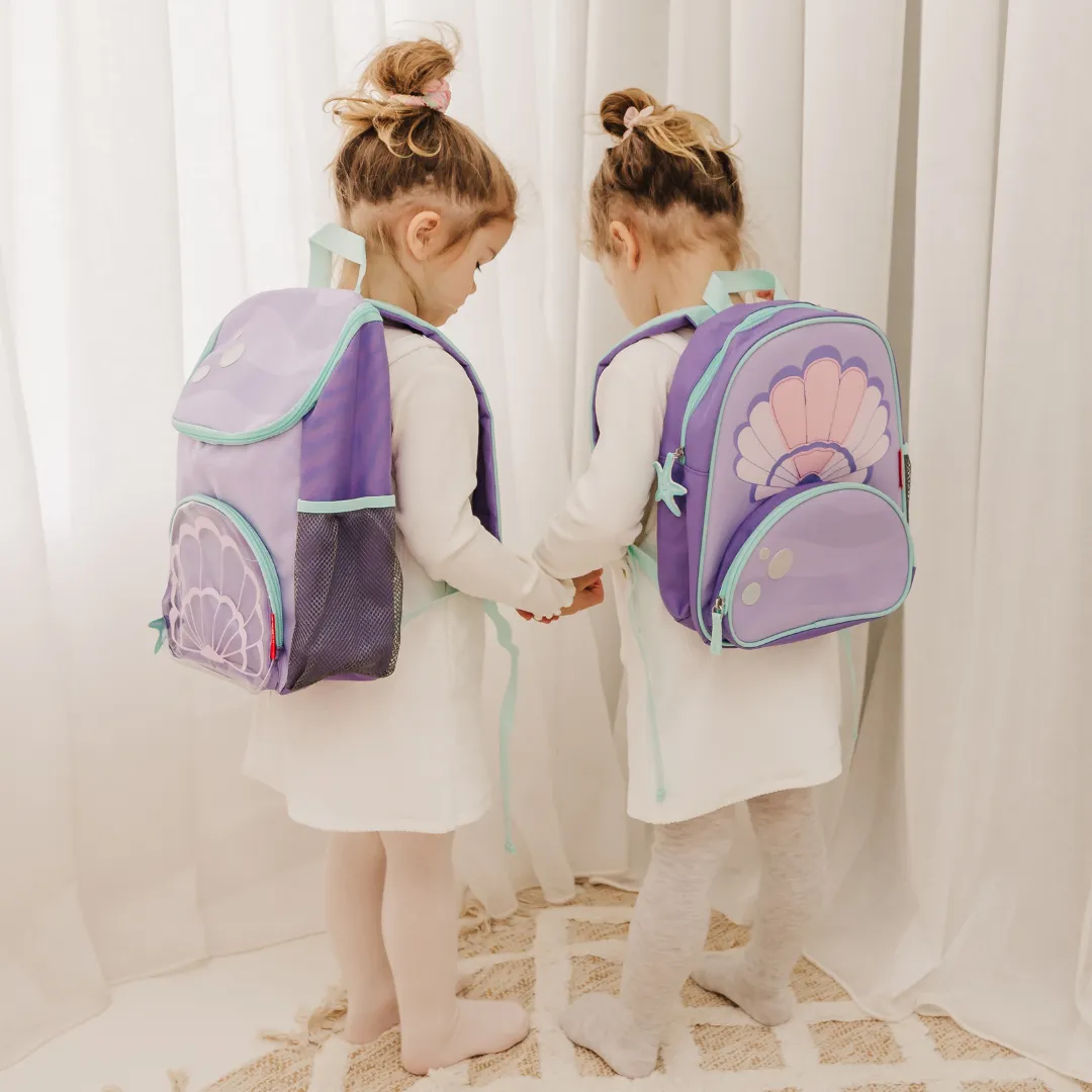 Skip Hop Spark Style Little Kid Backpack- Seashell