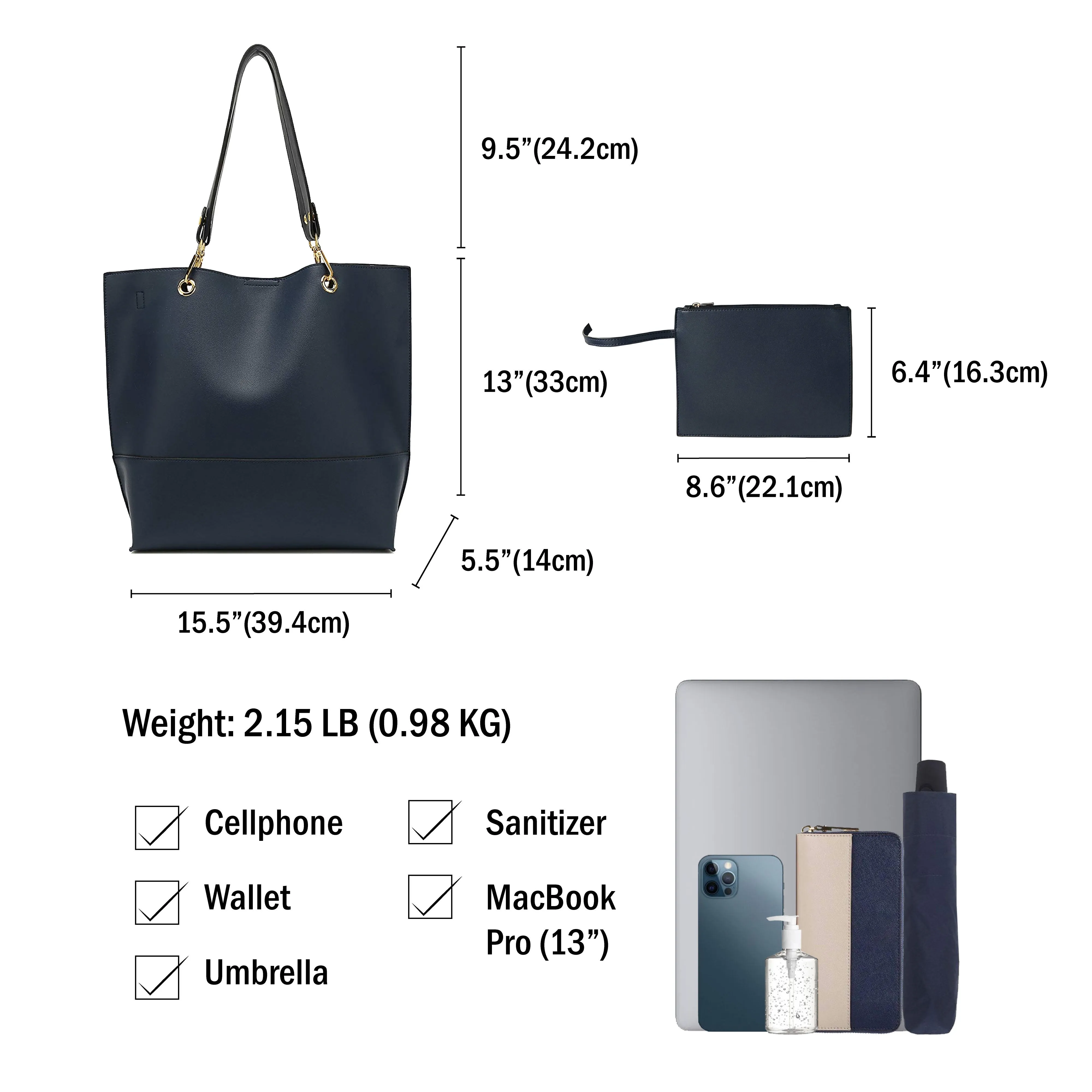 Stylish Work Tote H2082