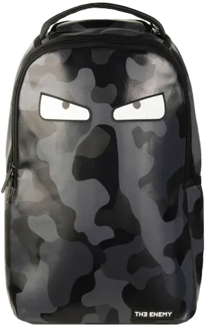 The Enemy Camo Backpack In Black Camo