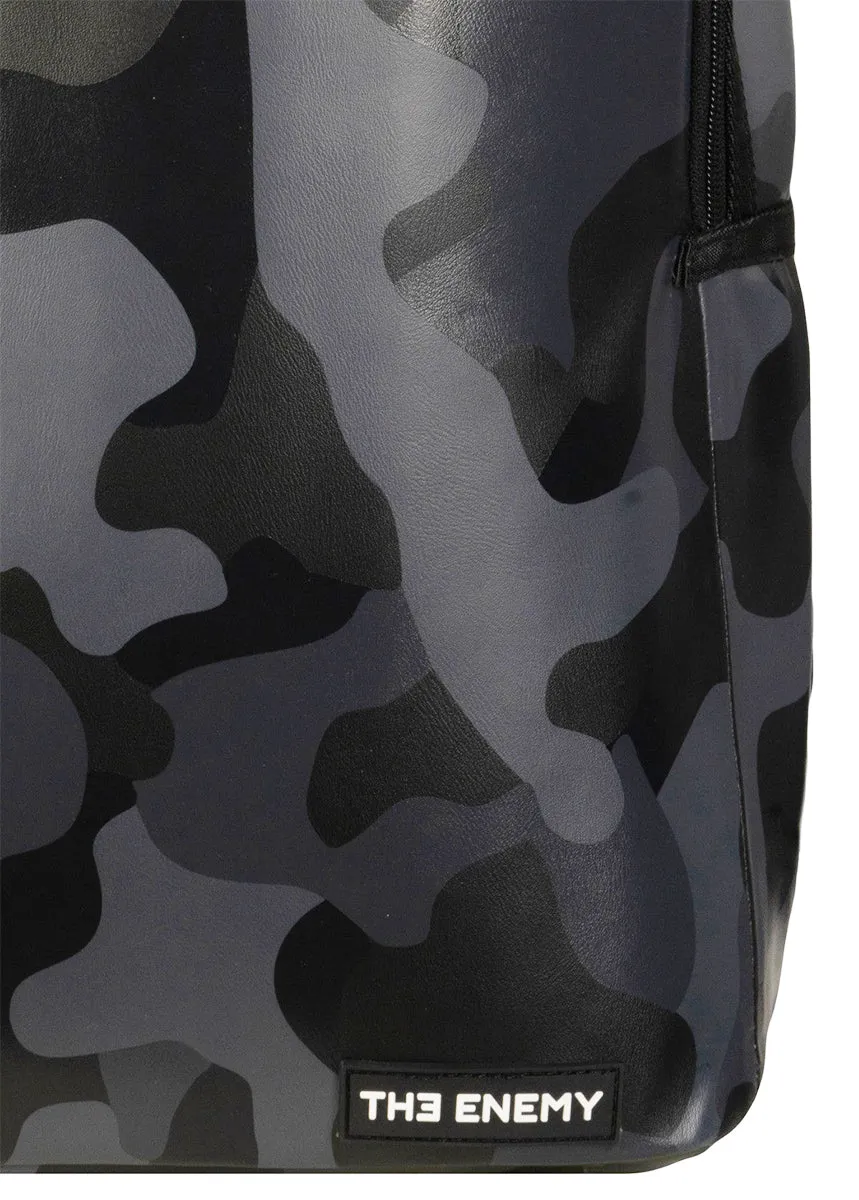 The Enemy Camo Backpack In Black Camo