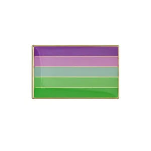 Toric Pride Rectangle Enamel Pin