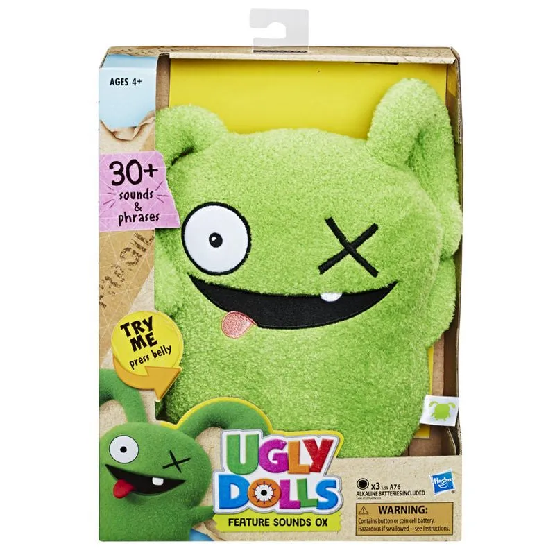 Ugly Dolls Feature Sounds Plush Ox