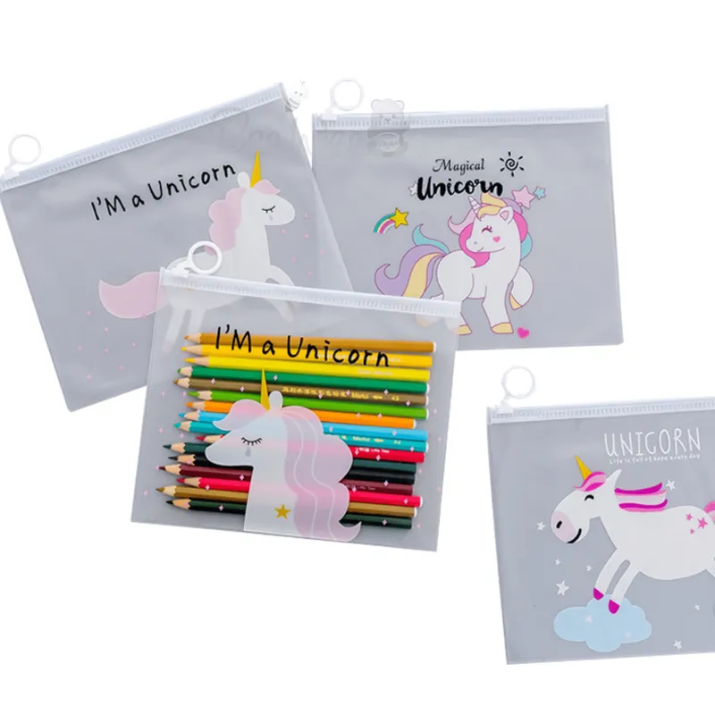 Unicorn Pencil Pouch Stationery Organiser (Pack of 12)