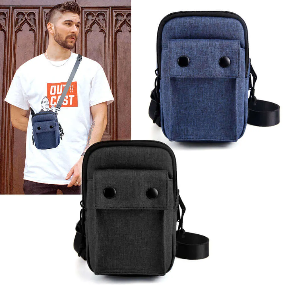 Versatile RFID Travel Crossbody Bag | Water-Resistant & Secure