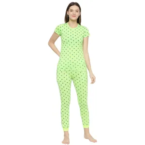 Vimal Jonney Green Women's Night Suit