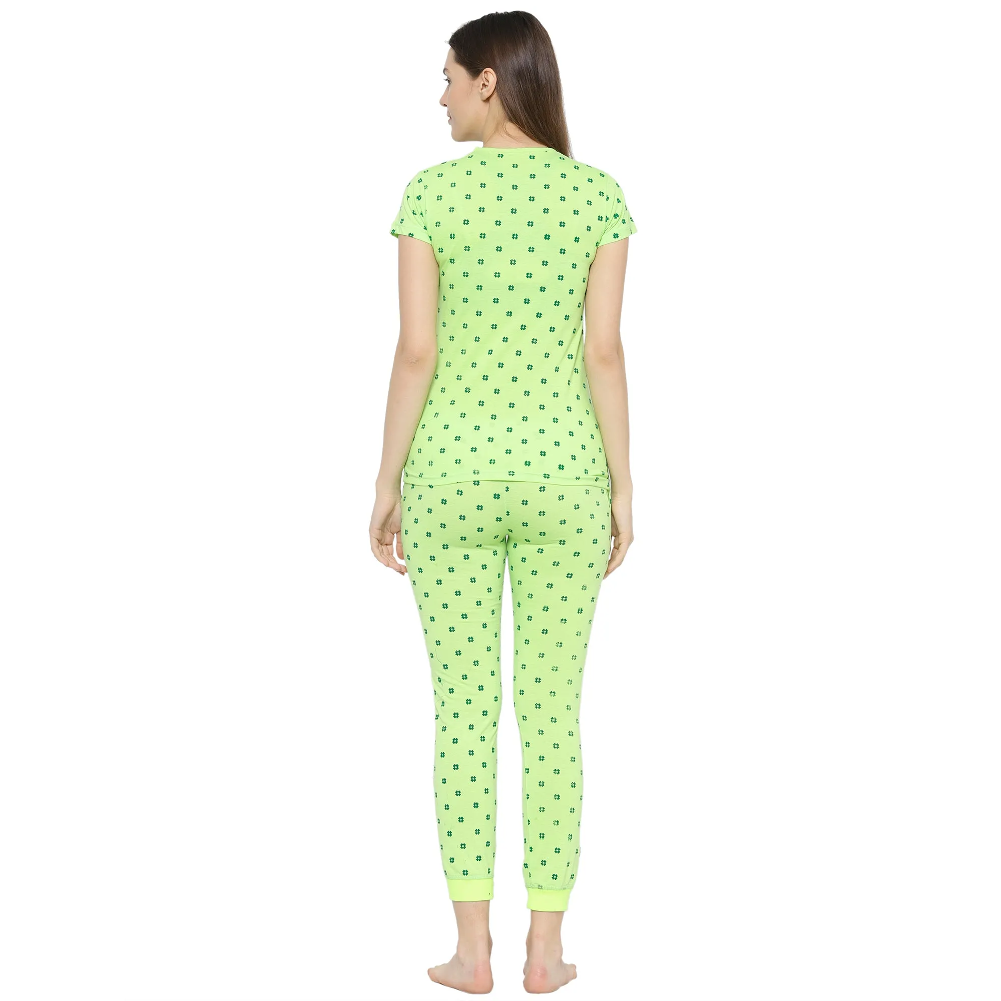 Vimal Jonney Green Women's Night Suit