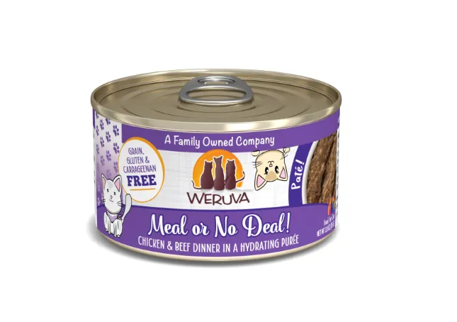 Weruva Cat Meal or No Deal Chicken & Beef 3oz