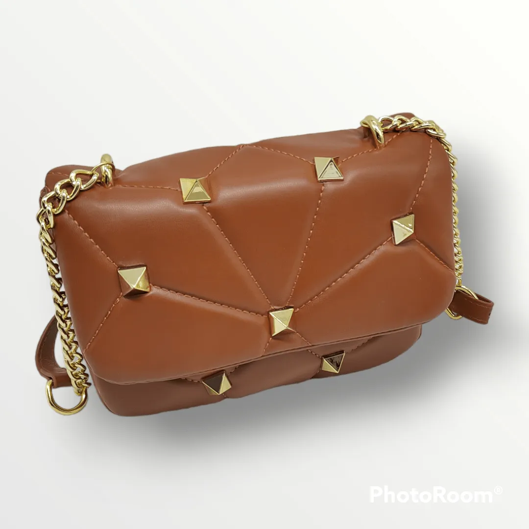 Women Bag - Golden - Capitone- Havan