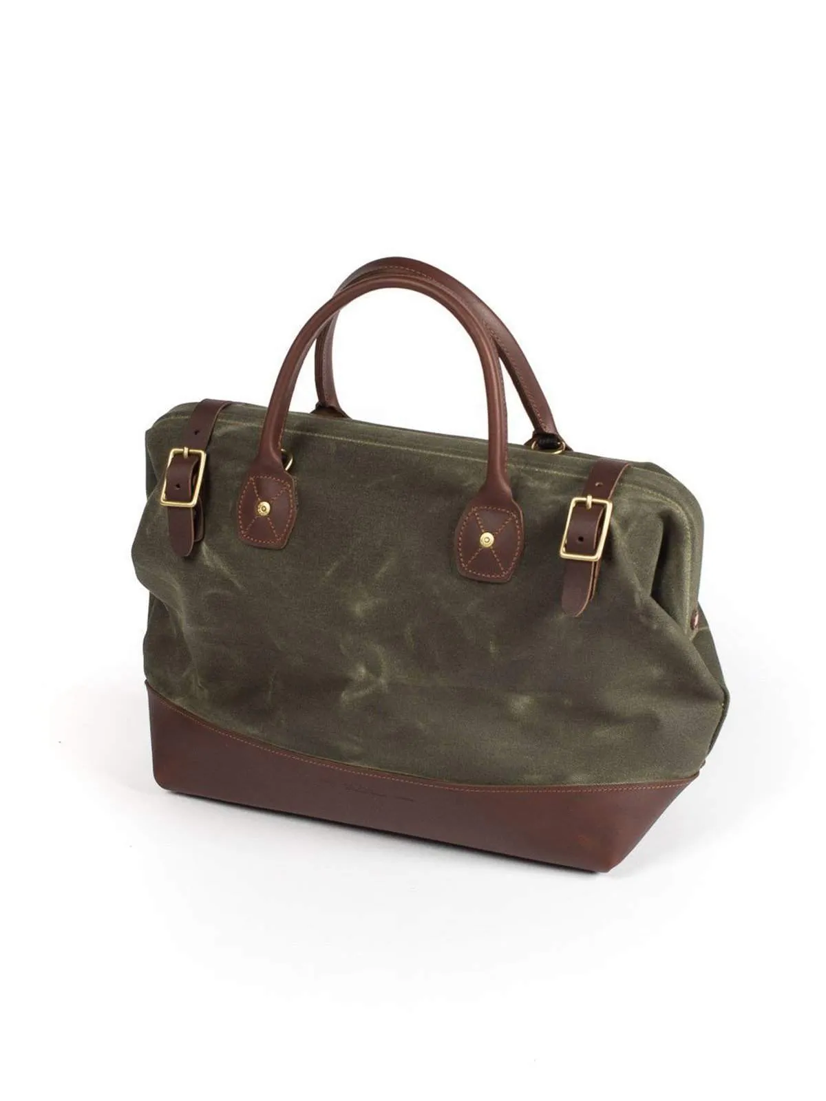 Wood&Faulk Carpenter Bag Balmoral Moss